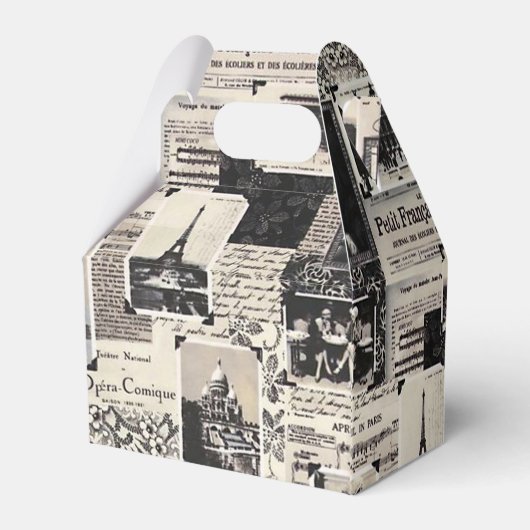 Le Petit Francais Illustre Bedankdoosjes (Achterkant)