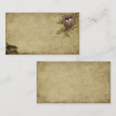 Le petit oiseau et birdnest les cartes de visite (Devant / Derrière)