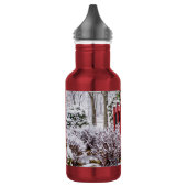 Le Petit Pont Rouge Bouteille d'eau en acier inoxy (Gauche)