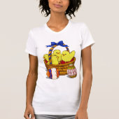 Le Petit Poule Easter T-Shirt (Voorkant)