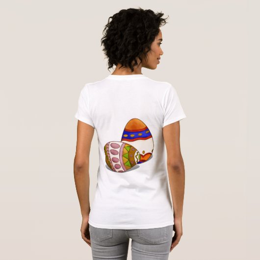 Le Petit Poule Easter T-Shirt (Achterkant volledig)