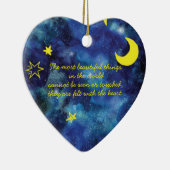 Le Petit Prince cite ornement en céramique (Droite)