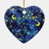 Le Petit Prince cite ornement en céramique (Dos)