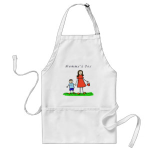Le petit tablier de maman (Brunette)