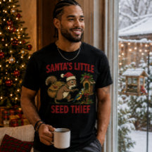 Le Petit Voleur de Graines du Père Noël T-Shirt de