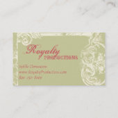 Le Petite Oh Zo Frans Visitekaartje (Achterkant)