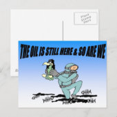 Le pétrole est toujours là Carte postale (Devant / Derrière)