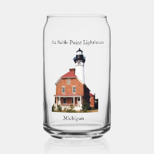 Le phare d'Au Sable Point peut verre