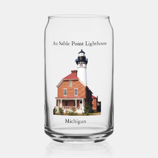 Le phare d'Au Sable Point peut verre (Recto)