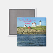 Le phare de Cape Neddick - Le nubble, Maine Magnet (Recto/Verso)