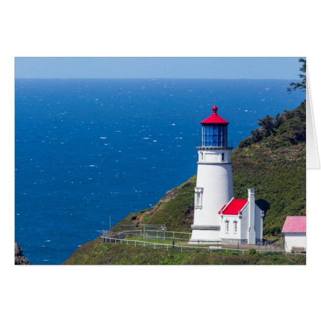 Le phare de Heceta Head près de Florence (Devant horizontal)