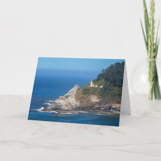 Le phare de Heceta Head sur la côte de l'Oregon (Devant)