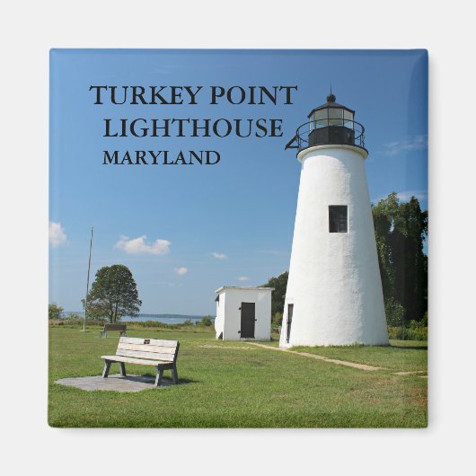 Le phare de Turkey Point, Maryland Magnet (Devant)