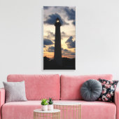 Le phare du Cap May sur la toile Sunset (Insitu(Salon))