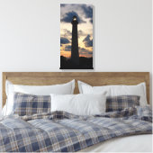 Le phare du Cap May sur la toile Sunset (Insitu(Chambre))