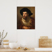 Le Philosophe - Poster de Rembrandt Fine Art (Cuisine)
