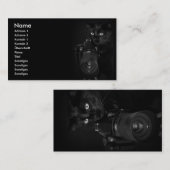 Le photographe - carte de visite (Devant / Derrière)