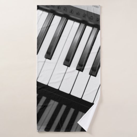 LE PIANO (Serviette de bain)