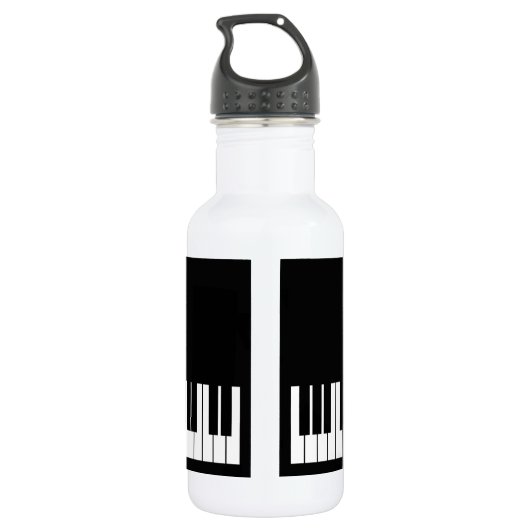 Le piano à queue chic verrouille la bouteille (Dos)