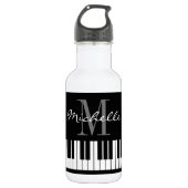 Le piano à queue chic verrouille la bouteille (Devant)