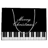 Le piano élégant verrouille des sacs de cadeau de (Dos)