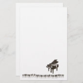 Le piano note la papeterie (Devant / Derrière)