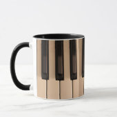 Le piano verrouille la tasse de café (Gauche)