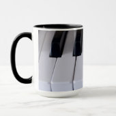 Le piano verrouille la tasse de café (Gauche)
