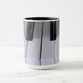 Le piano verrouille la tasse de café (Centre)