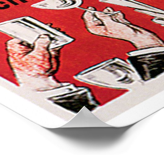 Le Picotin Food and Art Poster (Hoek)