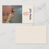 Le pied cloue le carte de visite (Devant / Derrière)