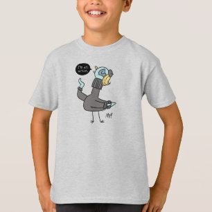 Le Pigeon Je suis un T-Shirt Artiste Enfants Ash