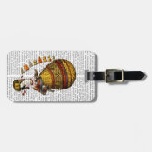 Le Pilote Hot Air-ballon Bagagelabel (Voorkant horizontaal)