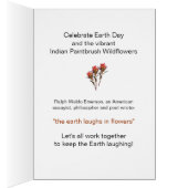 Le pinceau indien Fleur sauvage de la nature (Intérieur (Droit))