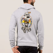 Le Pirate de la Mer | Sweat à capuche zippé pour h (Dos)