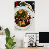 Le pire des plats | AI Art Poster (Bureau à domicile)