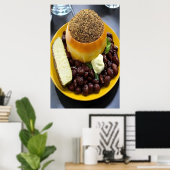 Le pire plat du monde | AI Art Poster (Bureau à domicile)