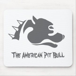 Le pitbull américain - tapis de souris