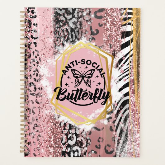 Le planificateur de papillon anti-social (Devant)