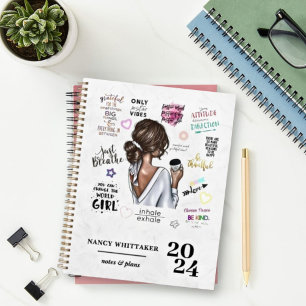 Le planificateur en marbre It Girl 2024