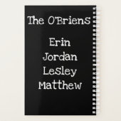 Le planificateur familial de maman (Dos)