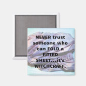 Le pliage d'une feuille est Aimant de cuisine (Recto/Verso)