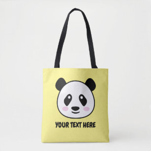 Le plus beau sac fourre-tout d'ours de panda jamai