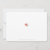 Le plus doux Faire-part de naissance de Saint-Vale (Dos)