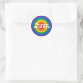 Le plus gay de la ville Bumper Sticker (Sac)