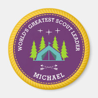 Le plus grand aimant de chef scouts du monde