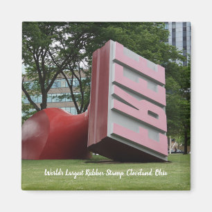 Le plus grand aimant de réfrigérateur en caoutchou