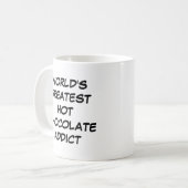 "Le plus grand alcoolique au monde" Mug (Devant gauche)
