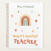 Le plus grand cadeau d'enseignant du monde Boho ar (Devant)