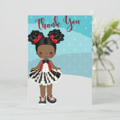 Le plus grand Carte de remerciements d'anniversair (Debout devant)